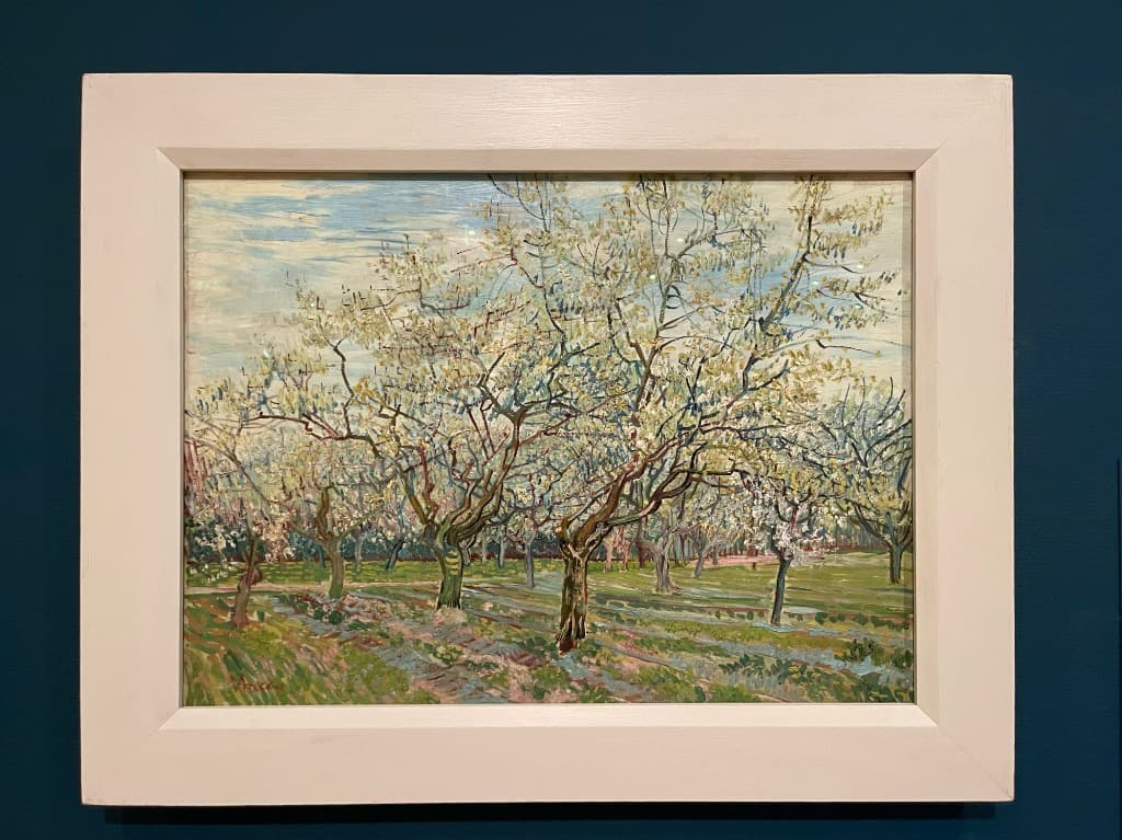 The White Orchard, Vincent van Gogh, c. 1888, oil on canvas
